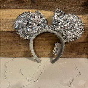 Disney Sparkling Silver Sequin Headband